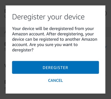 Guide: How-to Deregister your Amazon Echo, Dot, or Show | Alexa FAQ