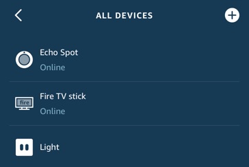 get the mac address for an echo dot