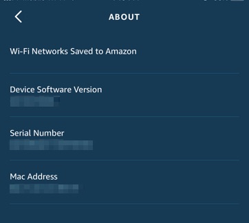 amazon echo ip address