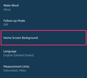 Guide: How-to Change Home Screen Background on Amazon Echo Show or Spot